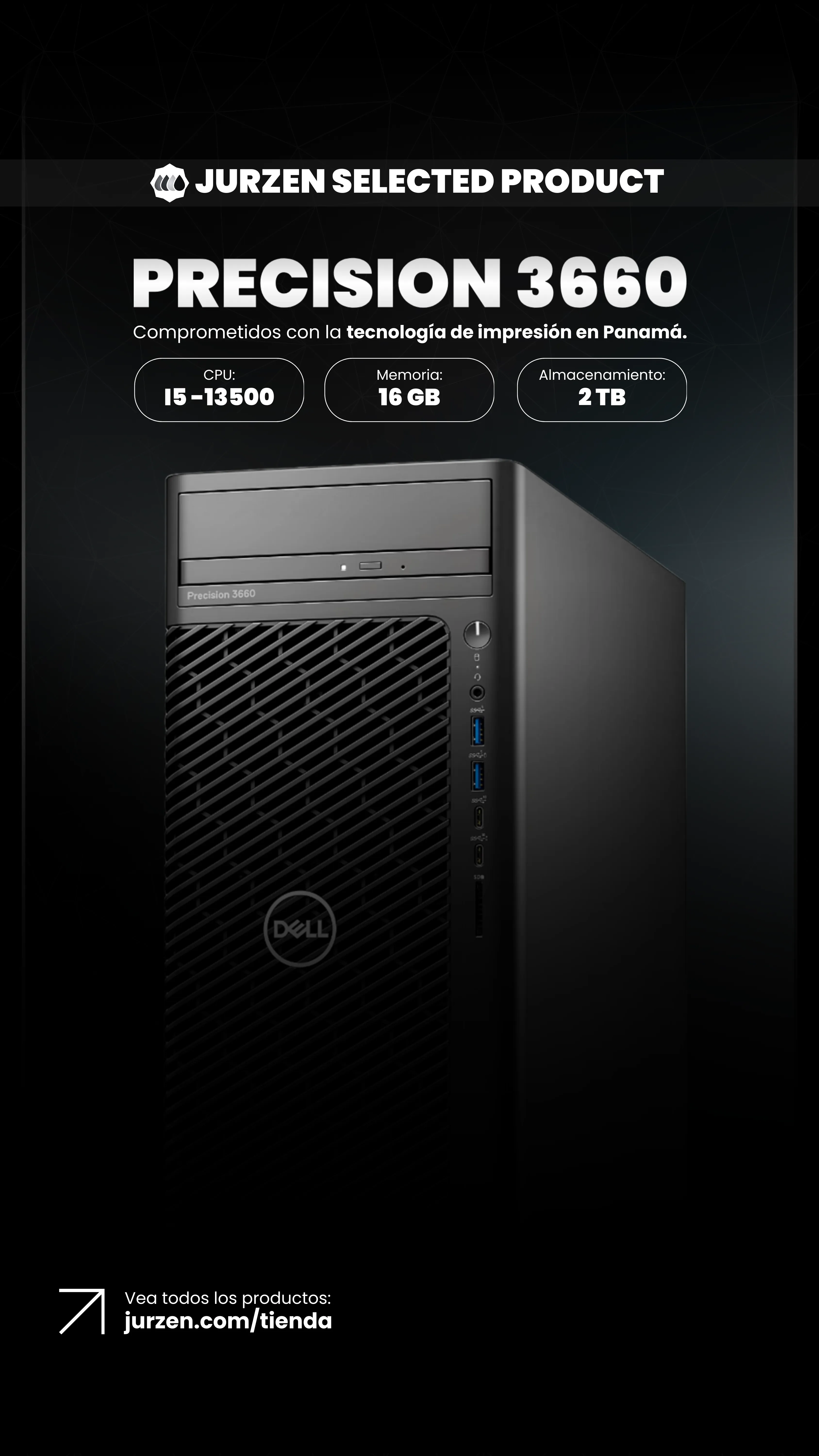 Dell I5-13500 | Soluciones JurZen Equipo corporativo Dell I5-13500 - workstation JurZen Panamá