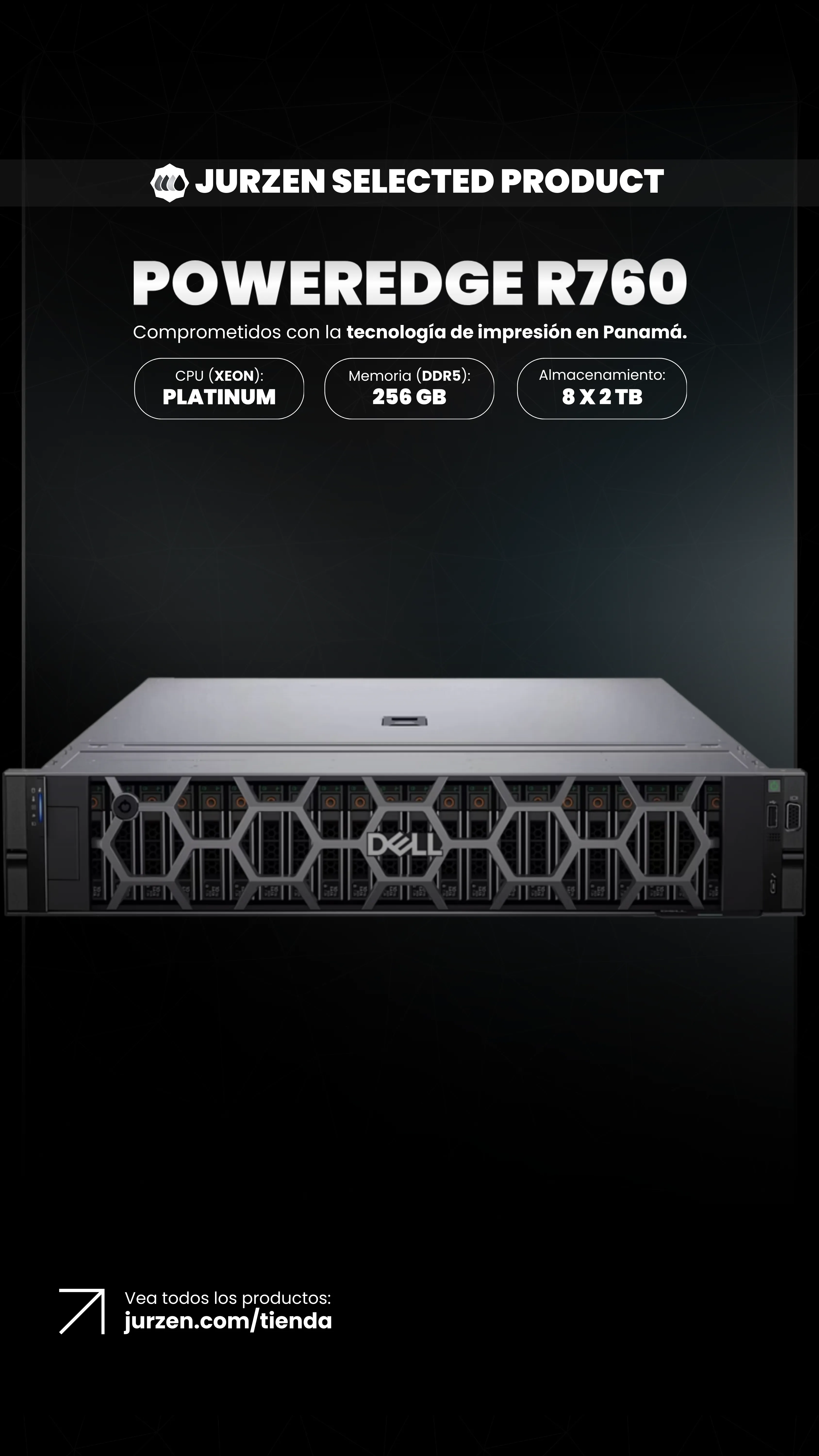 Dell PLATINUM | Soluciones JurZen Equipo corporativo Dell PLATINUM - server JurZen Panamá