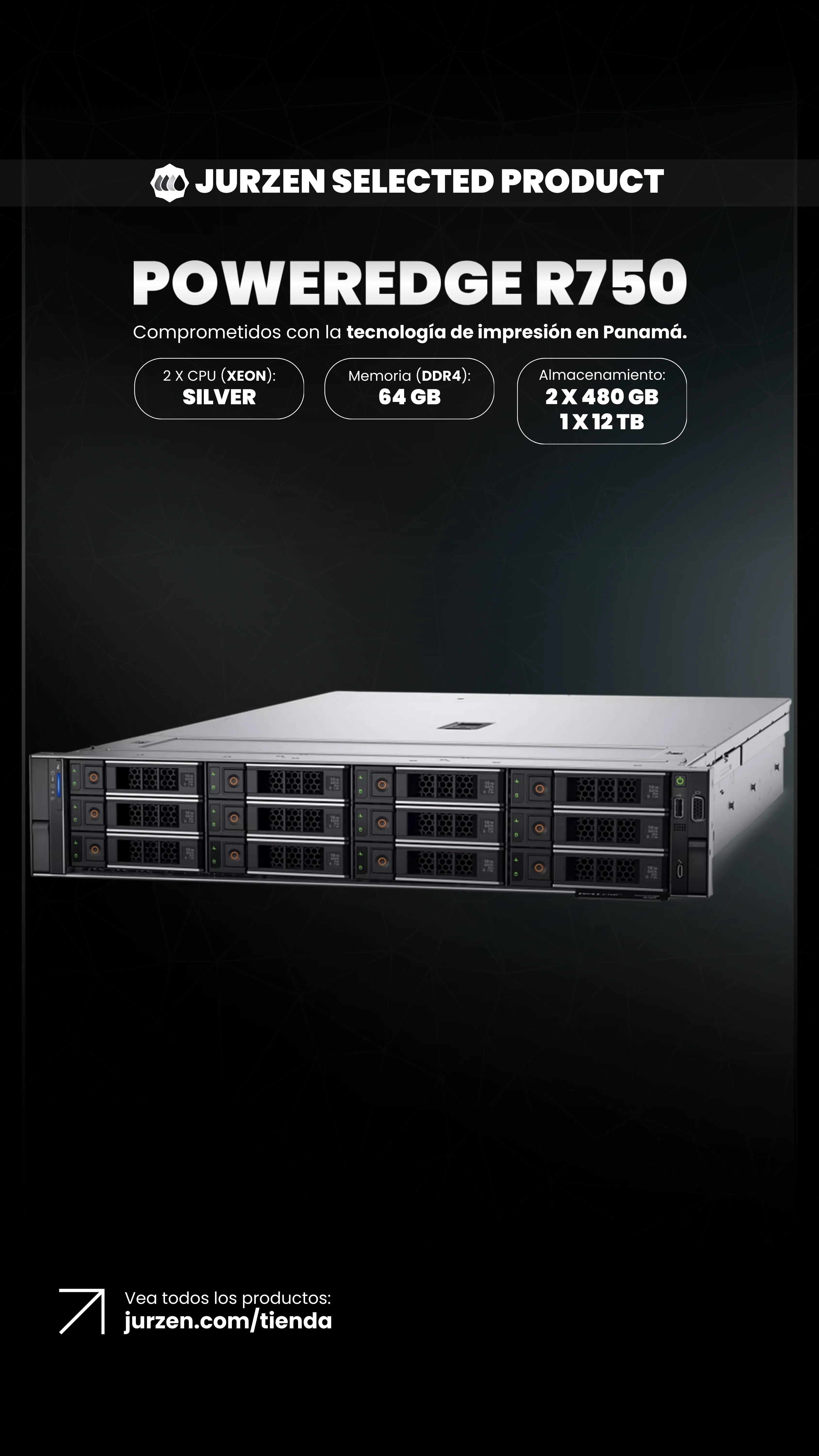 Dell SILVER | Soluciones JurZen Equipo corporativo Dell SILVER - server JurZen Panamá