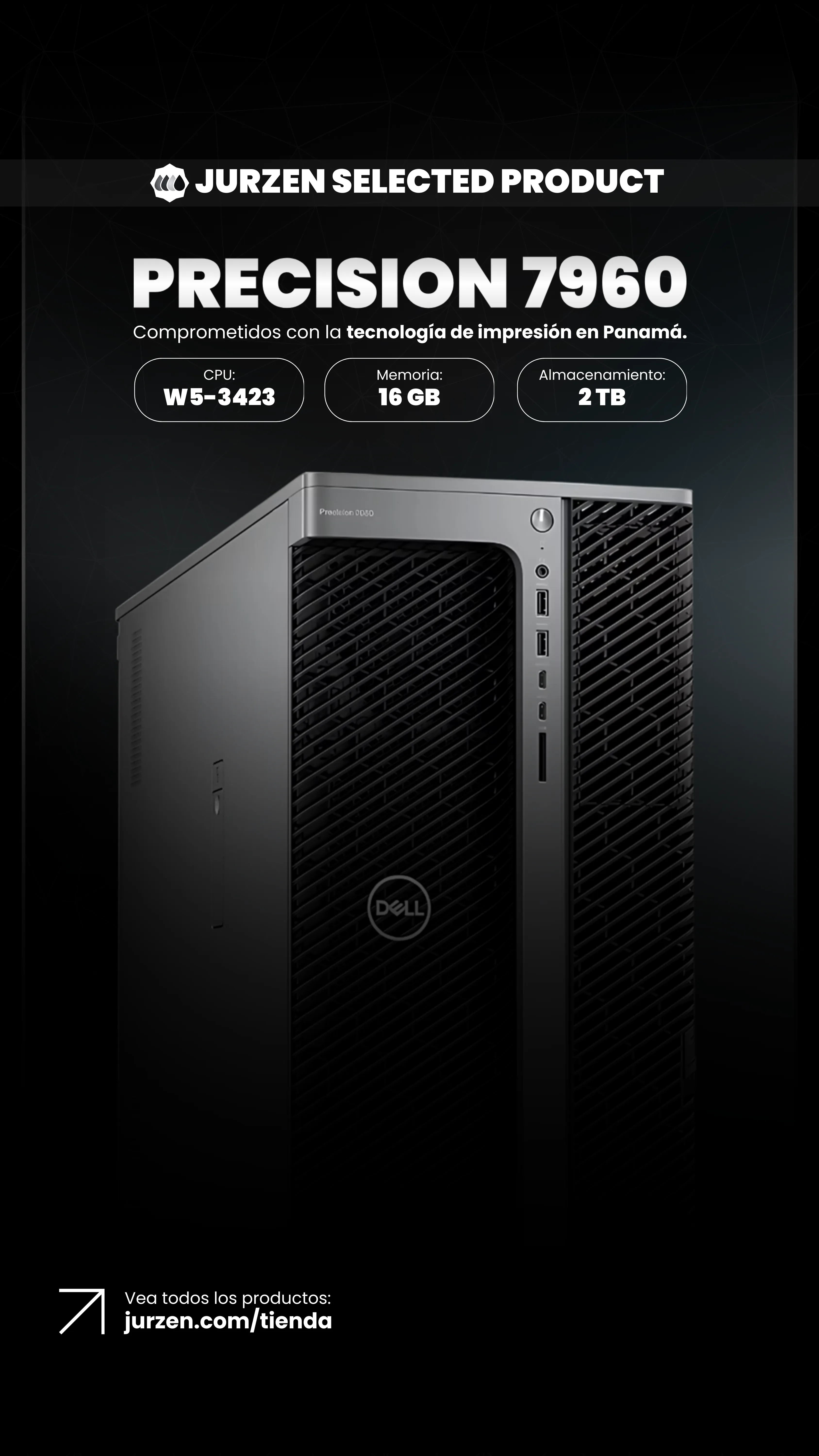 Dell W5-3423 | Soluciones JurZen Equipo corporativo Dell W5-3423 - workstation JurZen Panamá