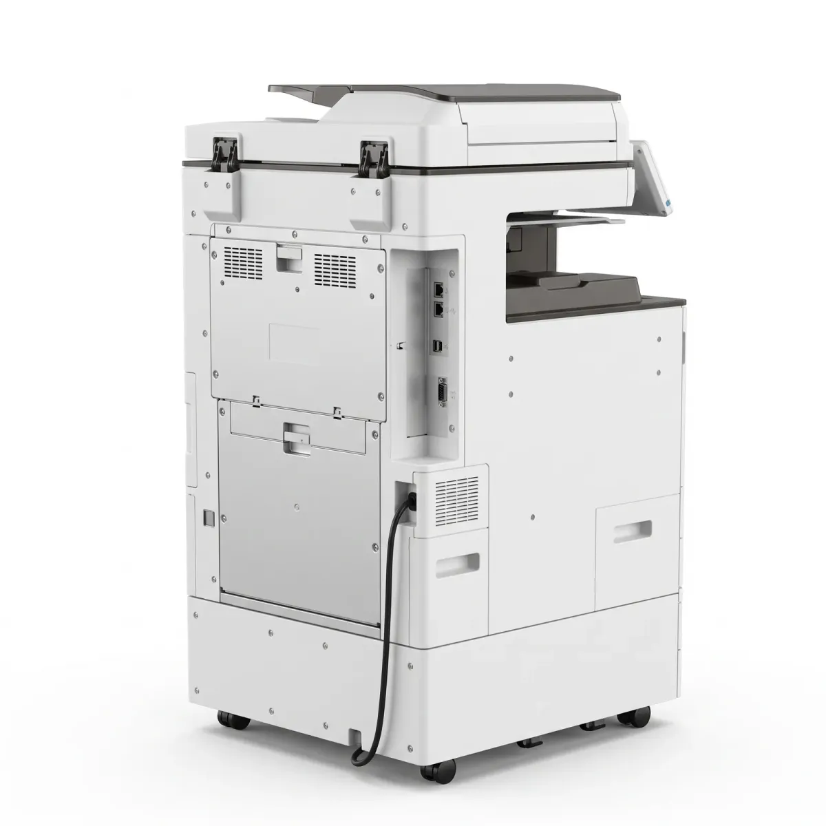 Ricoh PRO 8300 en Panamá — Rear View & Connectivity Ports